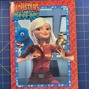 Monsters VS Aliens Coloring Book